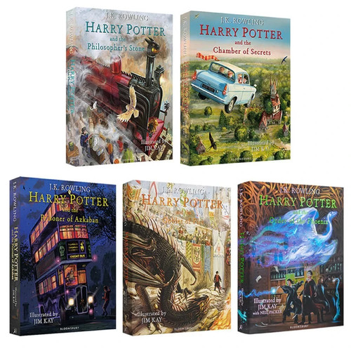 Harry potter illustrated - potter,